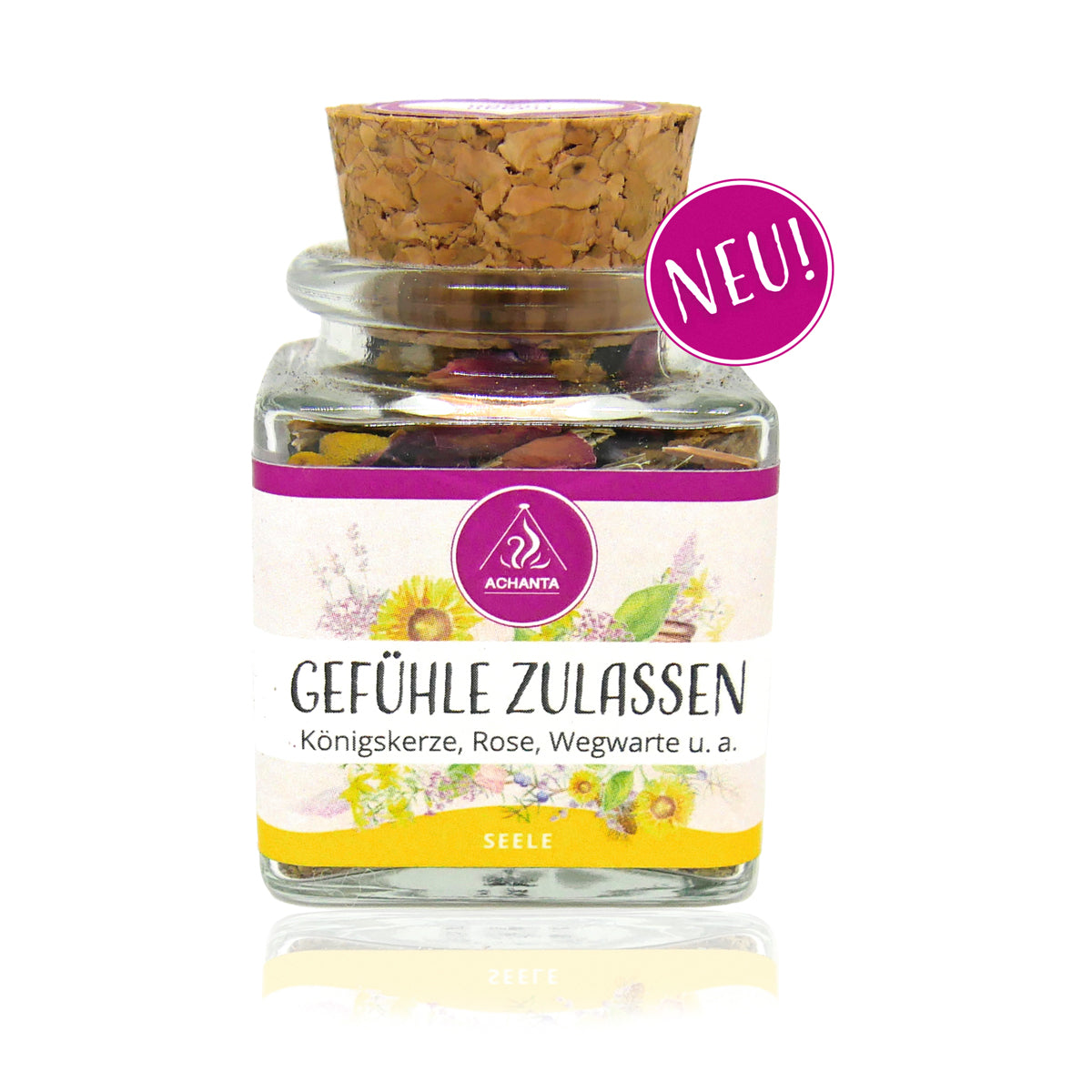 Räucherspezialität "Gefühle zulassen" (50 ml, im Glas)