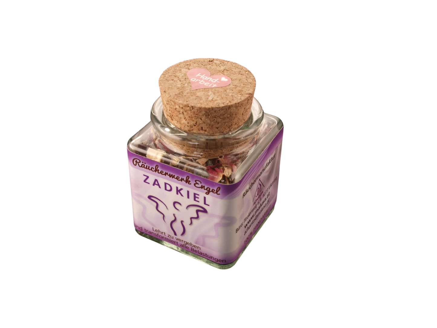 Räucherspezialität “Erzengel Zadkiel” im Glas