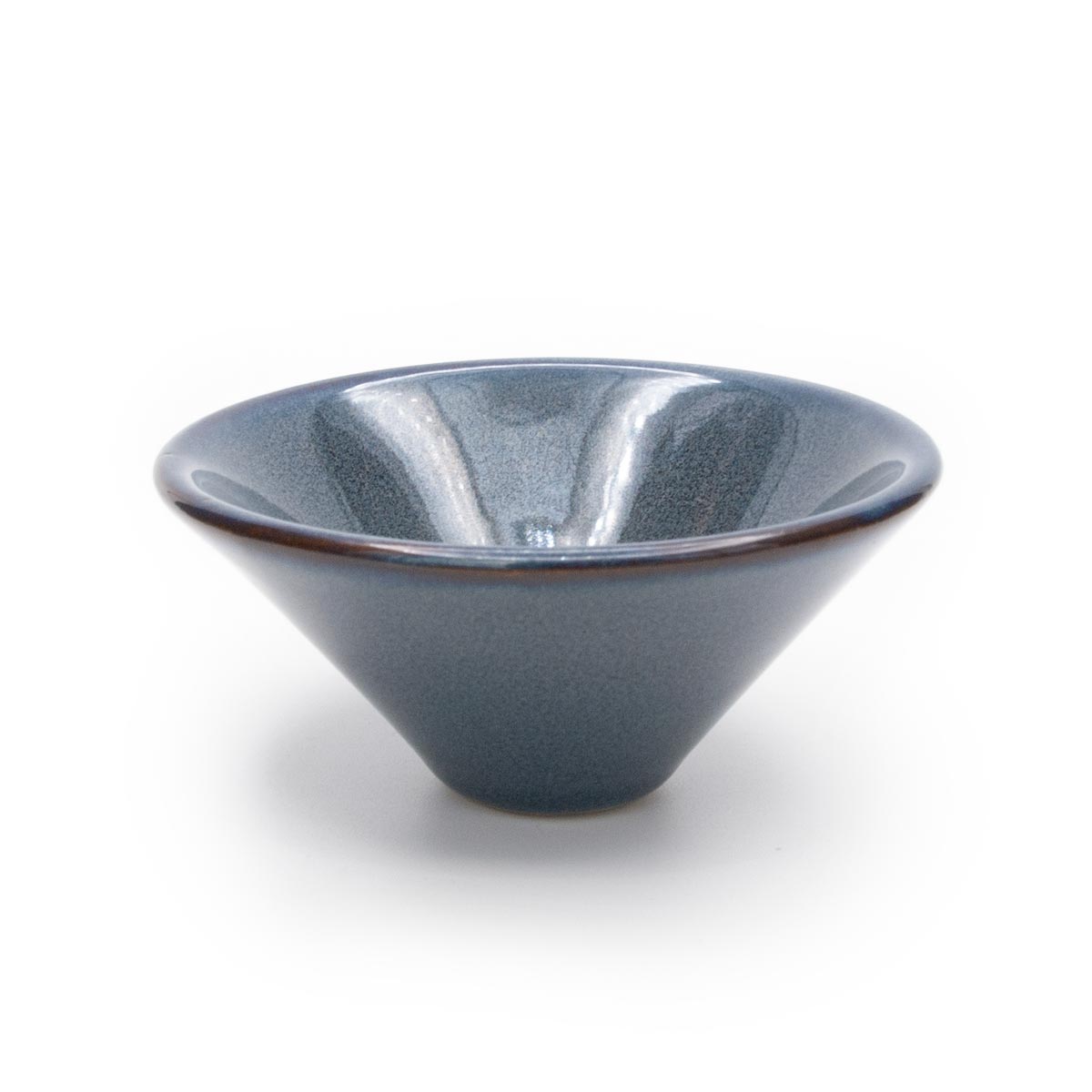 Räucherschale aus Keramik blau