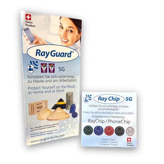 RayGuard®-RayChip 5G (Set 5 Stück)