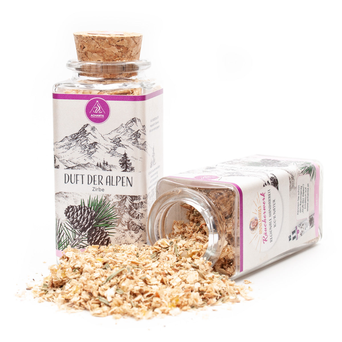 Raumbeduftung "Duft der Alpen" (im Glas, 100 ml)