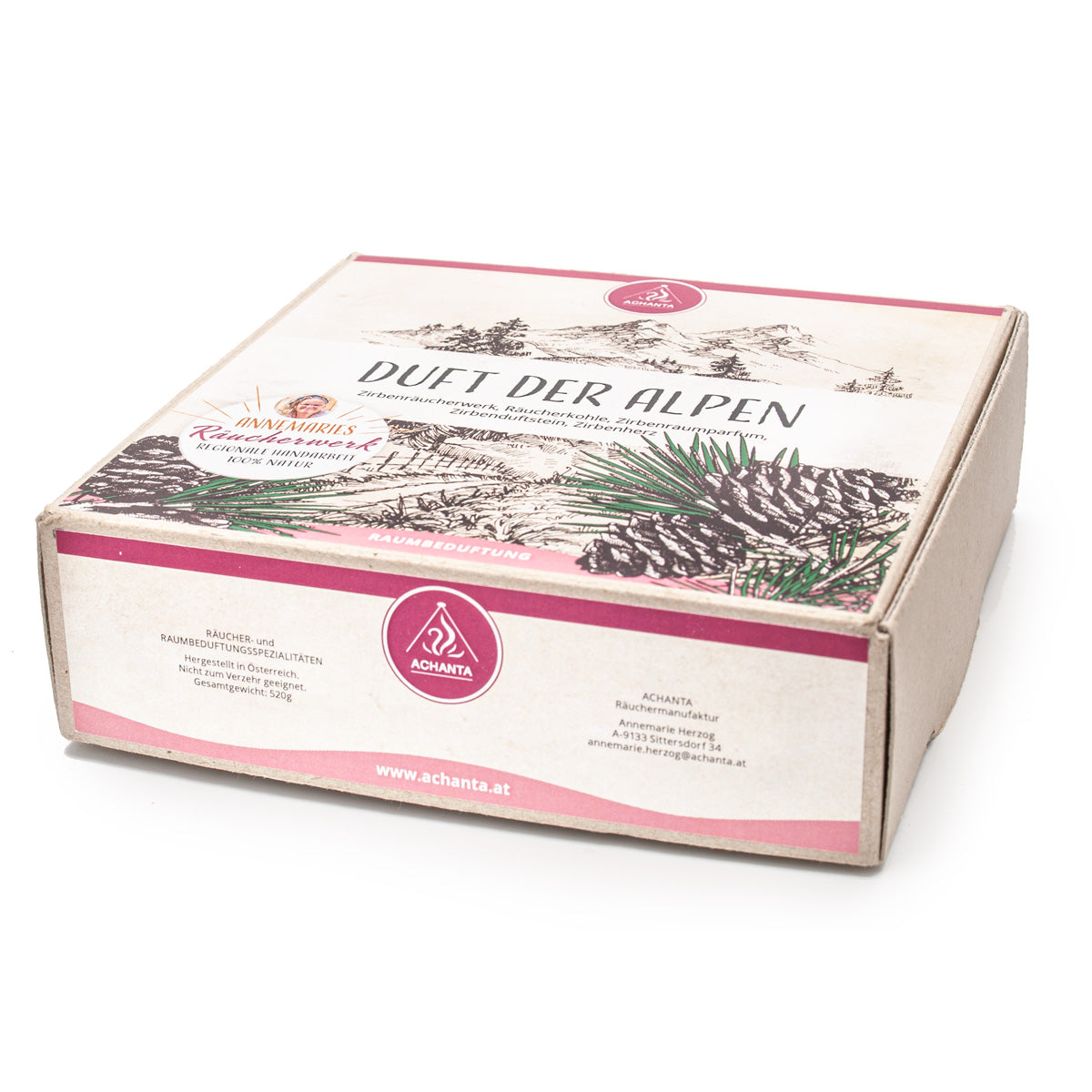 Räucherbox “Duft der Alpen”