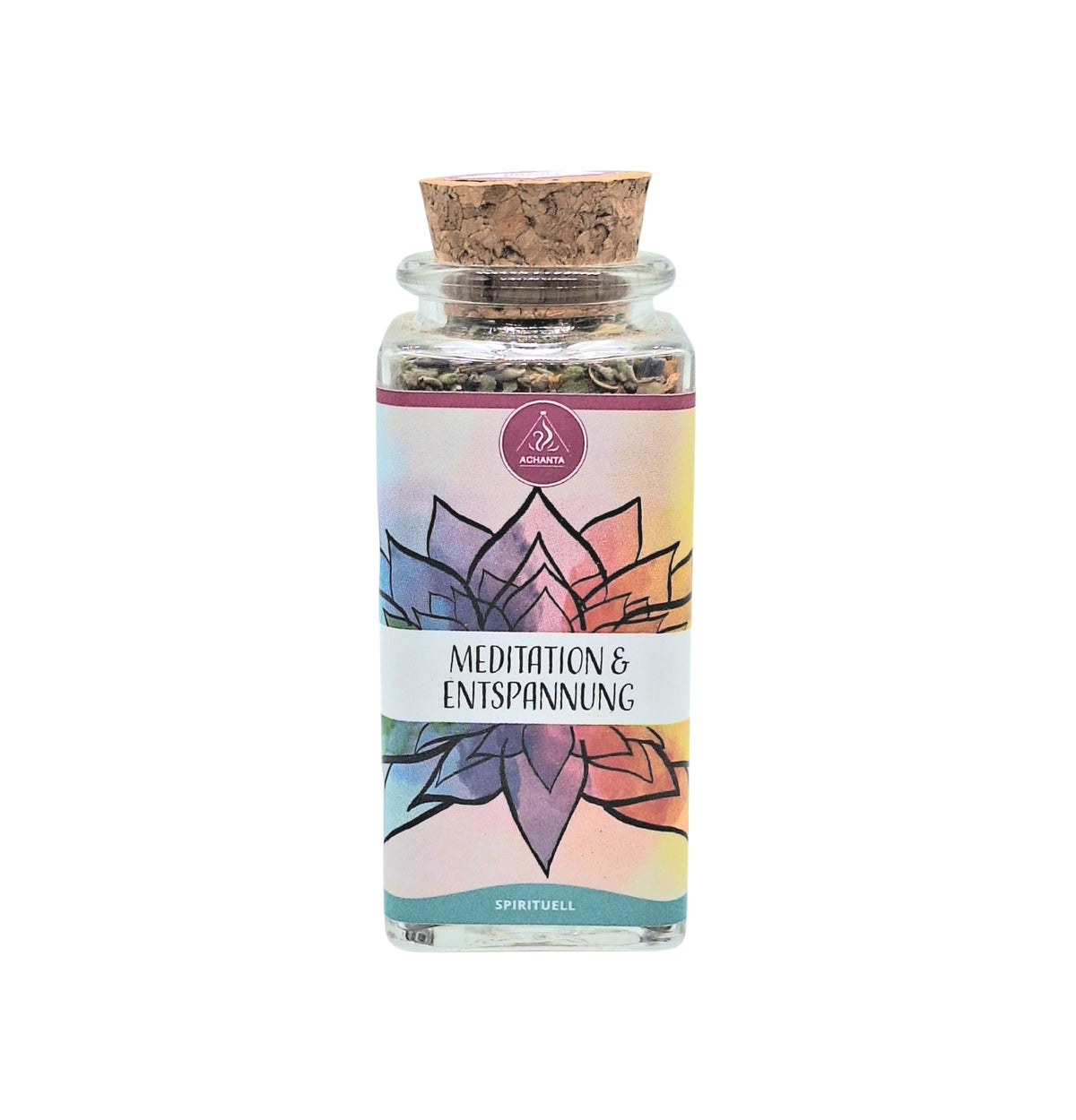Räucherspezialität "Meditation & Entspannung" (100 ml, im Glas hoch)