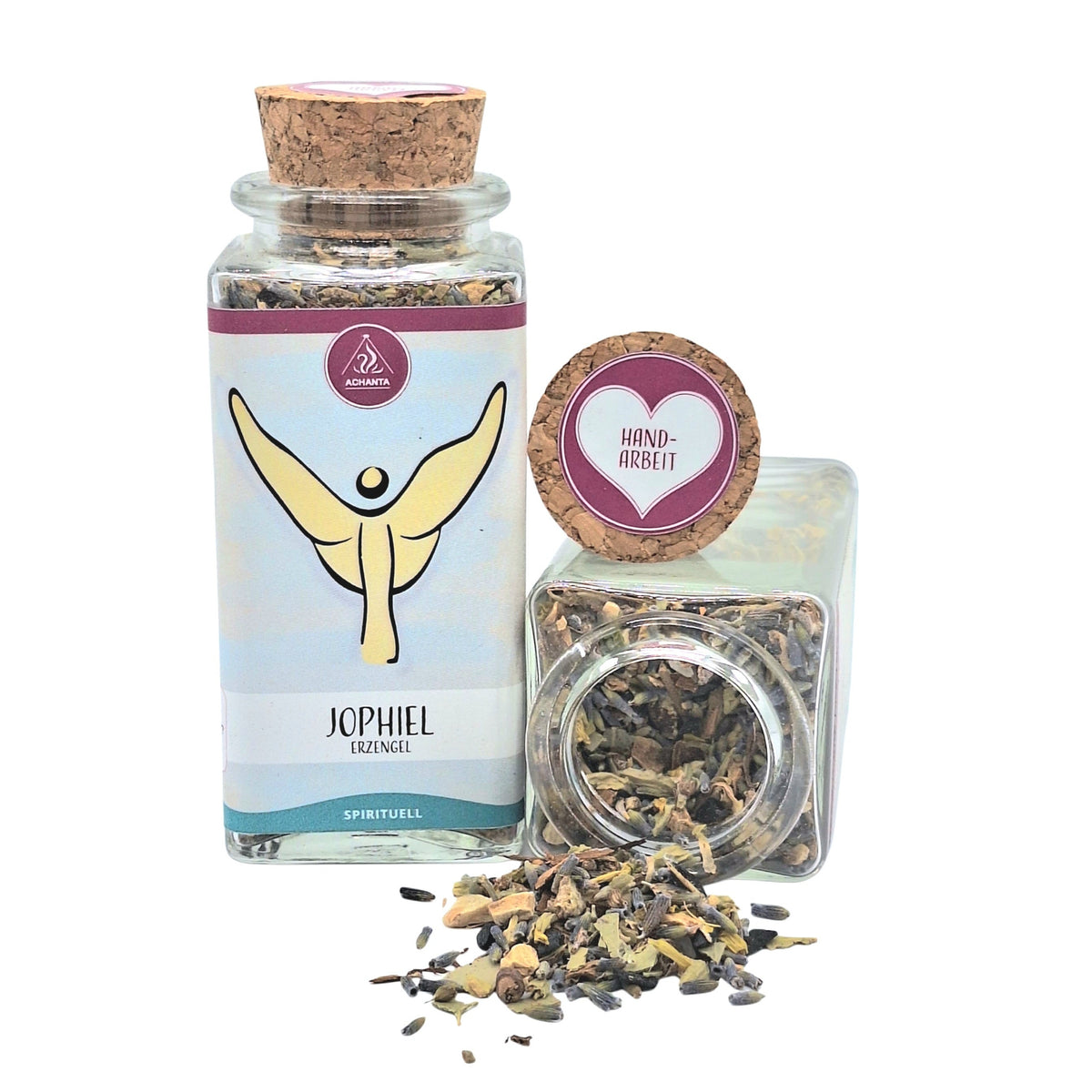 Räucherspezialität “Erzengel Jophiel” (100ml, im Glas hoch)