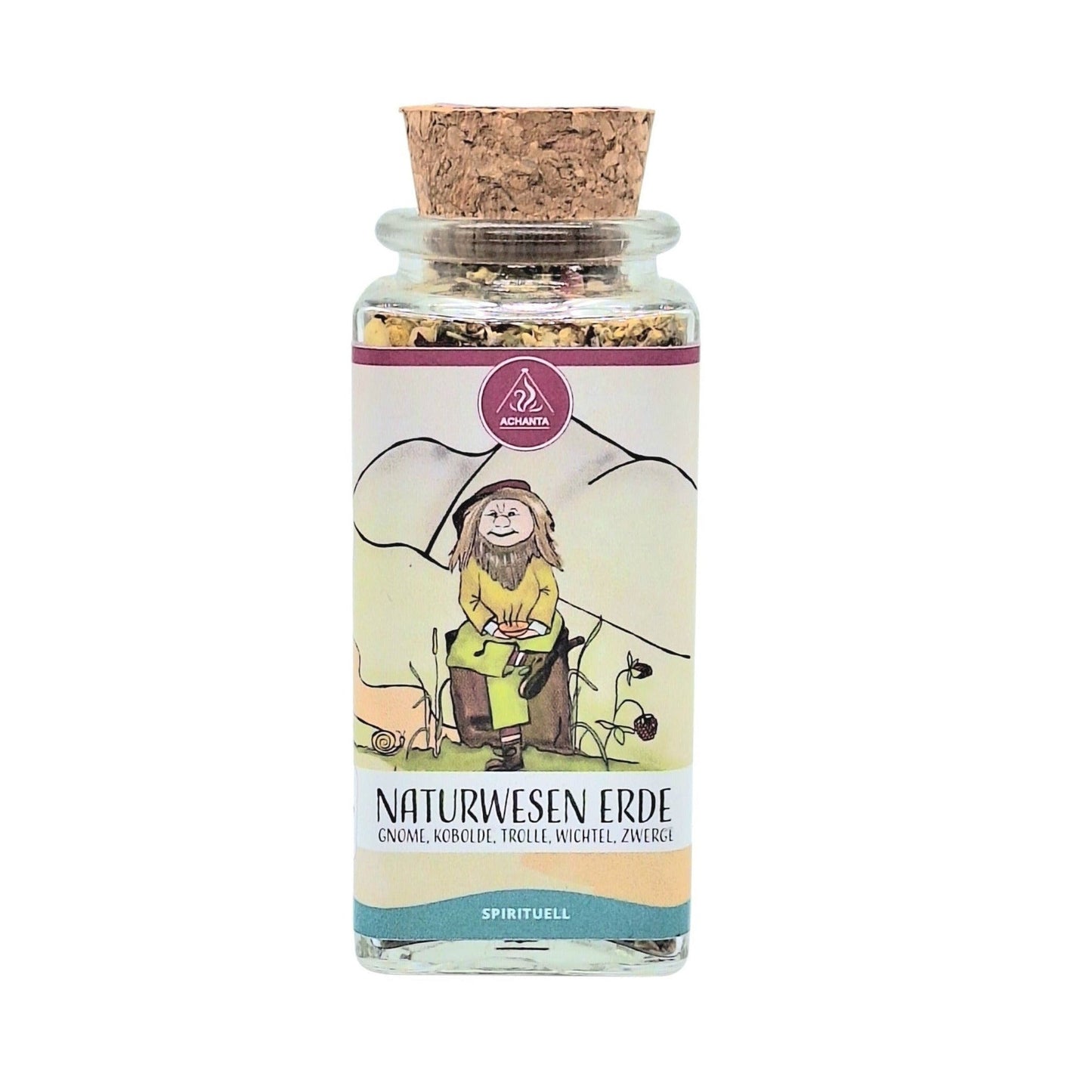 Räucherspezialität "Naturwesen der Erde" (100 ml, im Glas hoch)