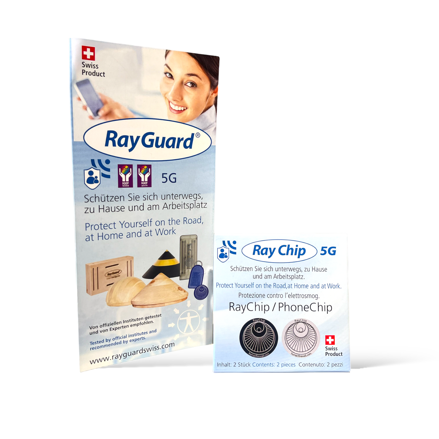 RayGuard®-RayChip 5G (Set 2 Stück)